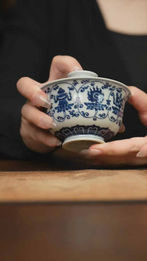 【闪购商品】杯柴窑青花破价福利