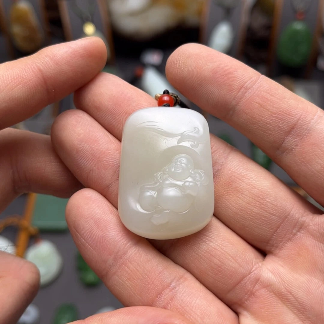 【闪购商品】和田玉挂件未镶嵌路****丁