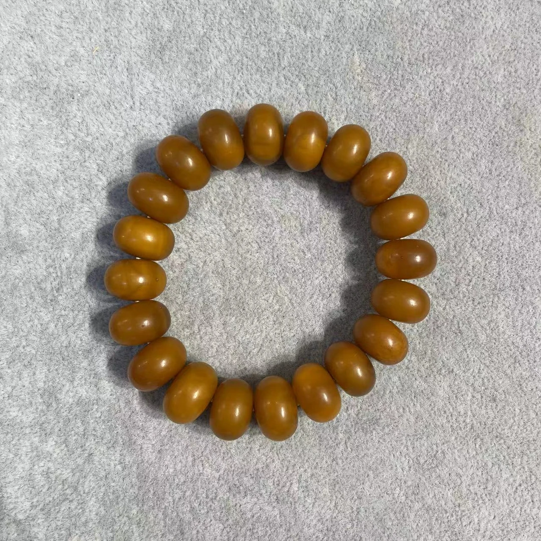 【闪购商品】棕算盘珠手串 P1929 B