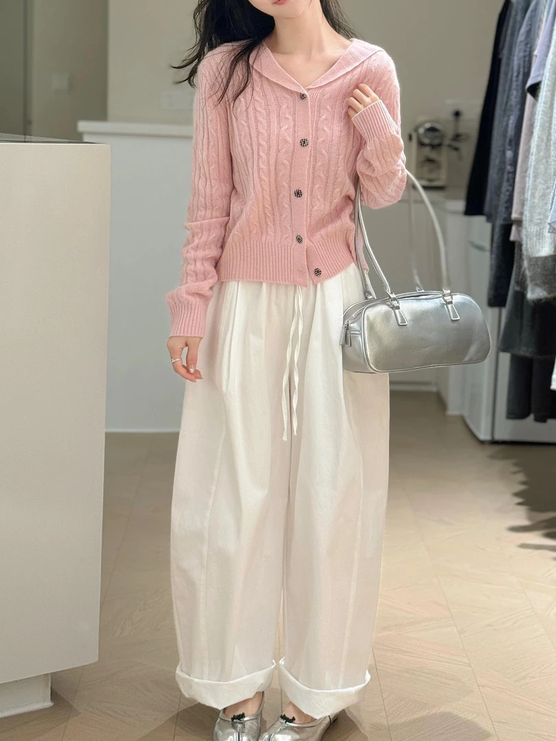 气质淑女高级感百搭女上衣辣妹学院风小个子秋装丁达尔穿搭2024年