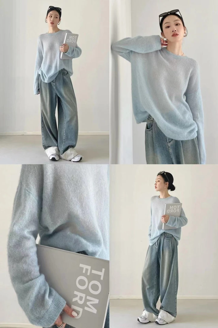 气质淑女高级感百搭女上衣辣妹学院风小个子秋装丁达尔穿搭2024年