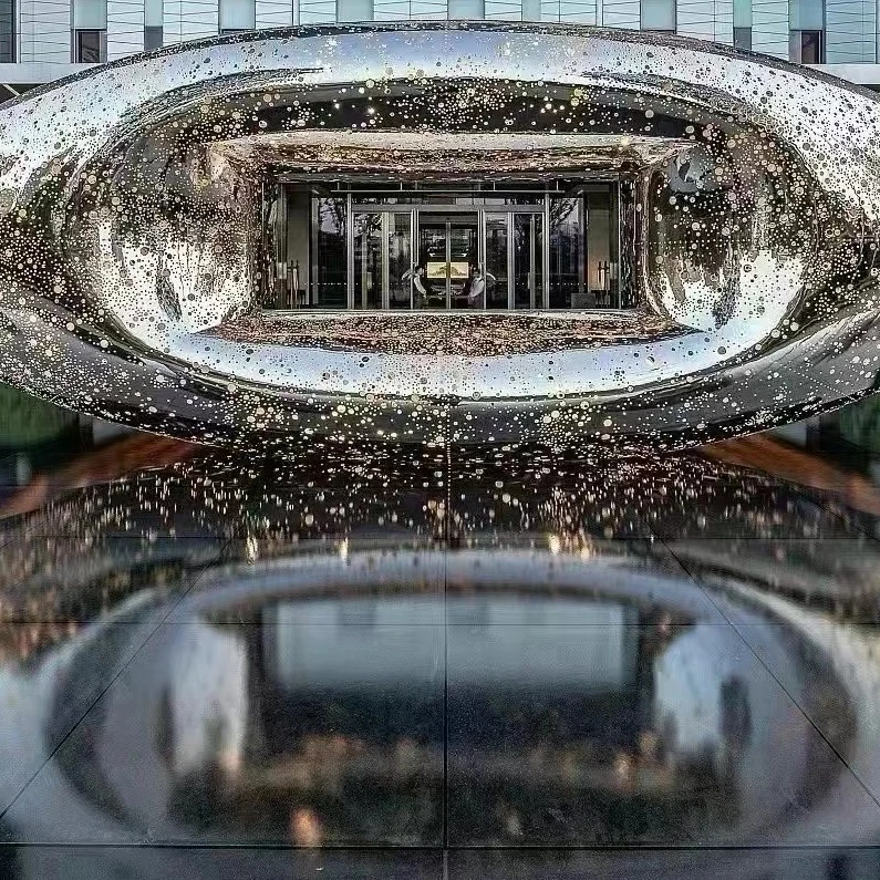 304镜面异性锻造雕塑