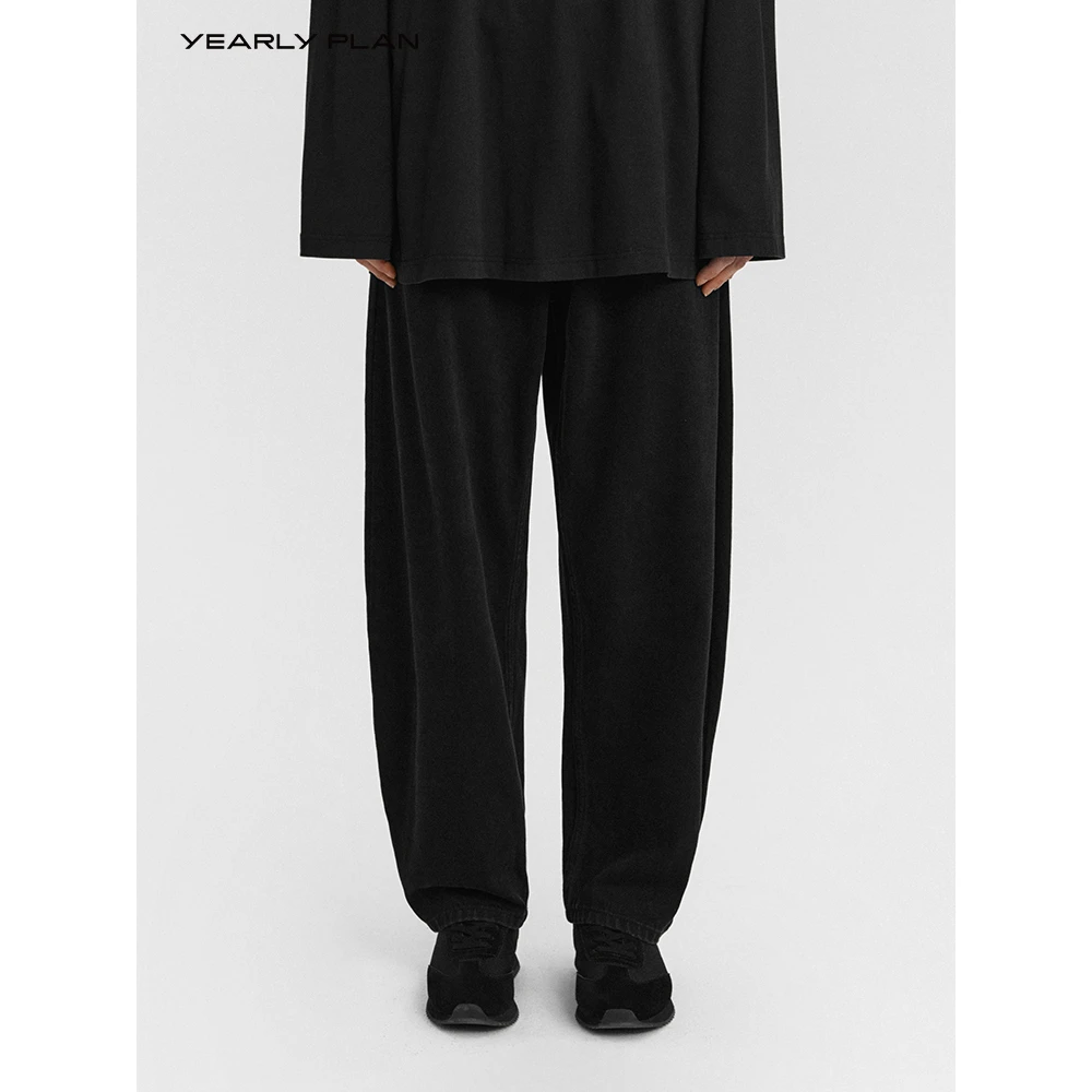 YEARLY PLAN 经典萝卜牛仔裤百搭宽松休闲裤 1694