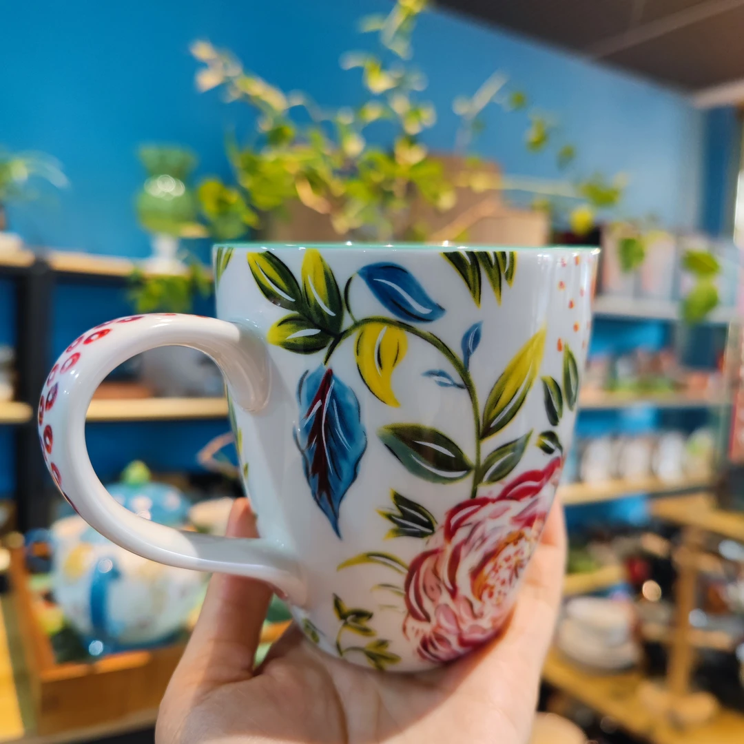 小可陶瓷砂龙系列480毫升左右杯子