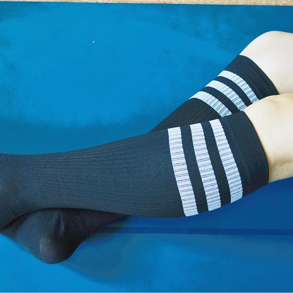 瑶老板-压力袜运动袜透气吸汗运动袜子中筒高筒