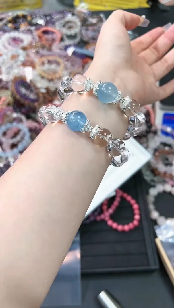 【闪购商品】水晶手串未镶嵌15e多样性发其一/1条/默认微瑕
