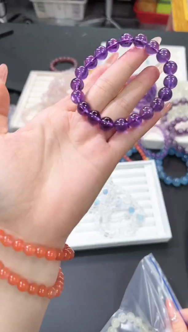 【闪购商品】水晶手串未镶嵌84b多样性发其一/7.21/1条