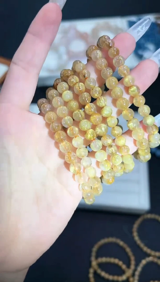 【闪购商品】水晶手串未镶嵌18b多样性发其一/1条/默认微瑕