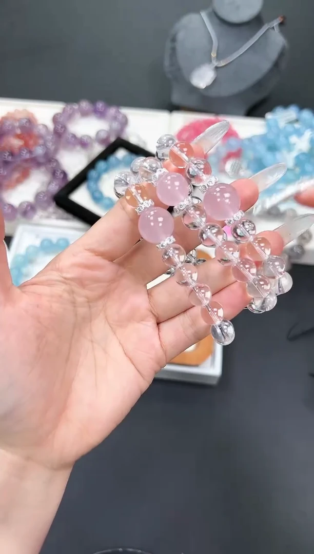 【闪购商品】水晶手串未镶嵌62Z多样性发其一/1条/默认微瑕