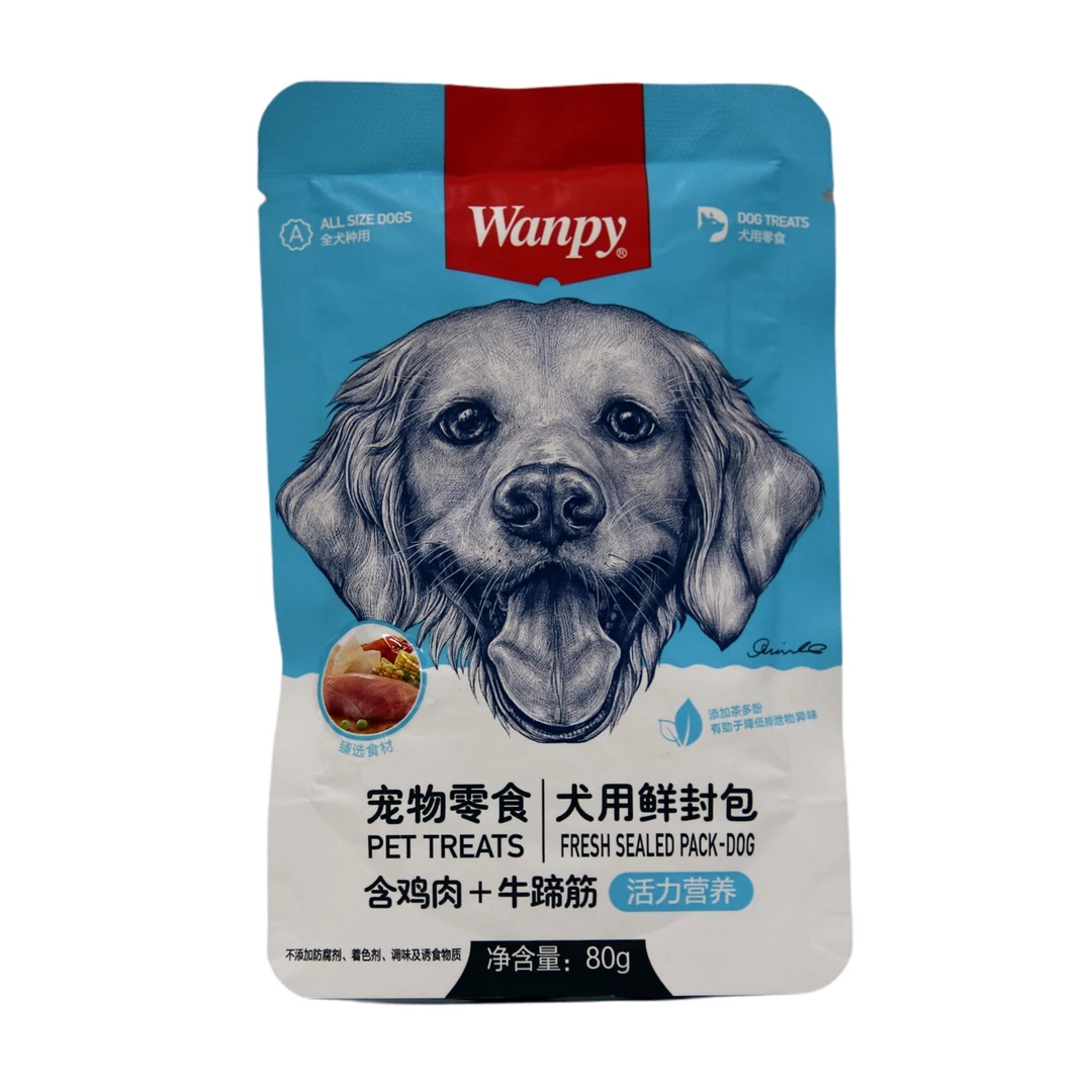 wanpy/顽皮宠物零食犬用鲜封80g