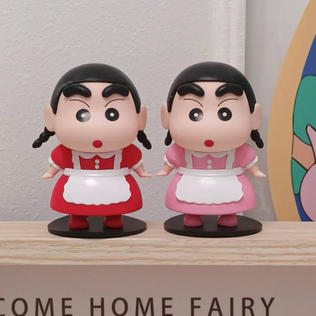 [Q版红粉浪漫女仆系列10cm 可爱类型礼物家居装饰手办摆件