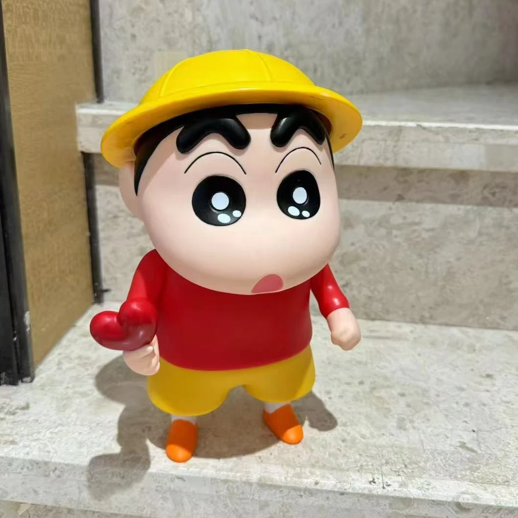 [中号比心红衣小新23cm 可爱类型礼物家居装饰手办摆件