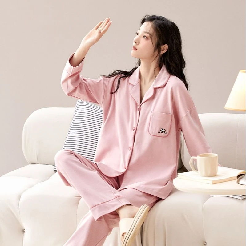 德绒睡衣女秋冬季长袖保暖加厚休闲可爱甜美女士家居服套装冬款