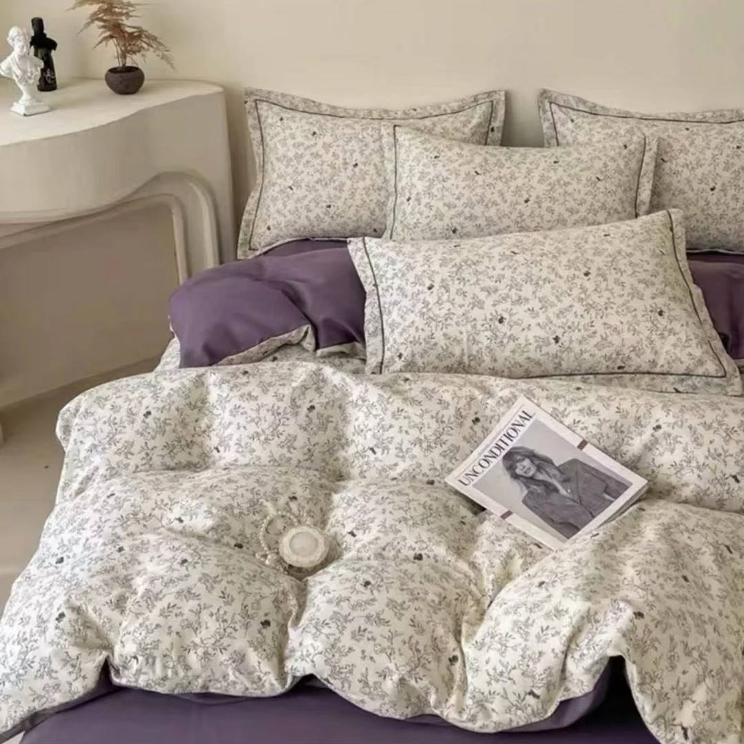 【新疆包邮】过冬神器 加绒加厚磨毛标准（加大）四件套 亲肤柔软（鱼）