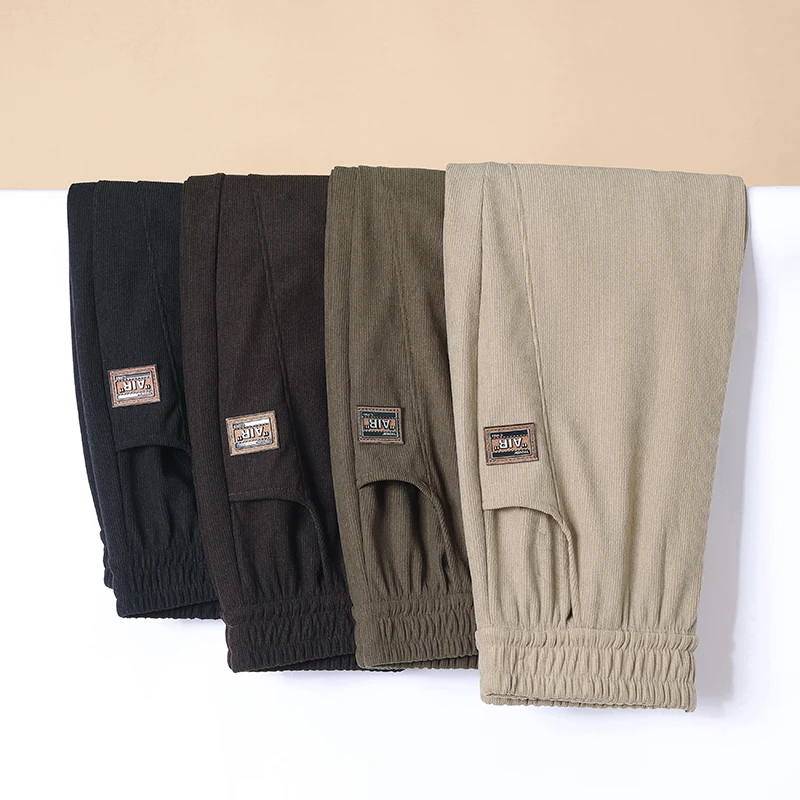 妈妈装春秋休闲裤宽松中老年女装秋冬裤子时尚中年秋季韩版百搭裤