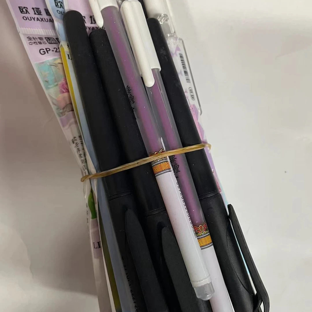 时尚书写走珠笔签字笔学生用针式走珠笔