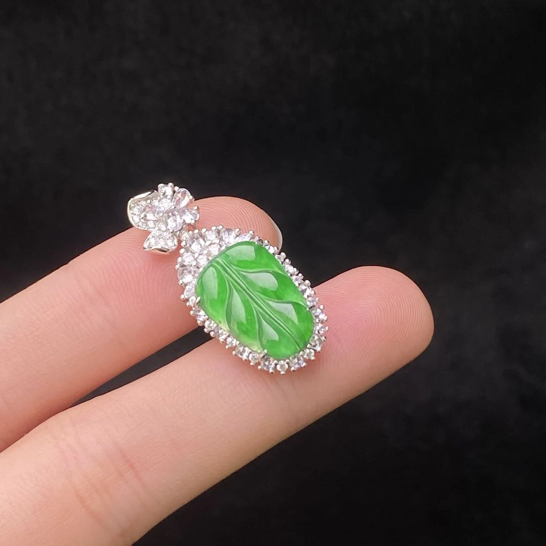 【贵妃】26-Y00613-S925银翡翠吊坠-多样性发其一（胖胖）