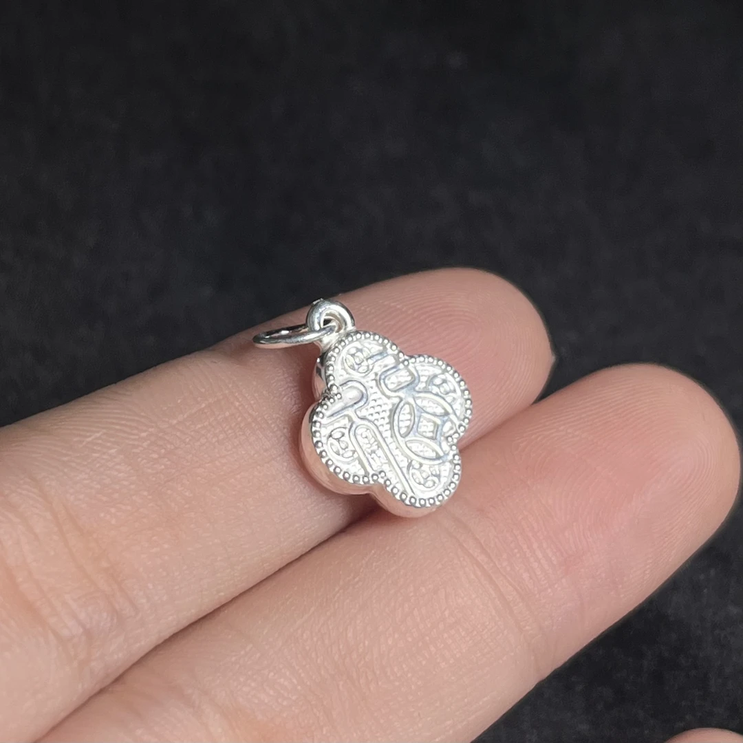 足银银制品 【贵妃】16-Y00321-银吊坠-多样性发（胖胖）