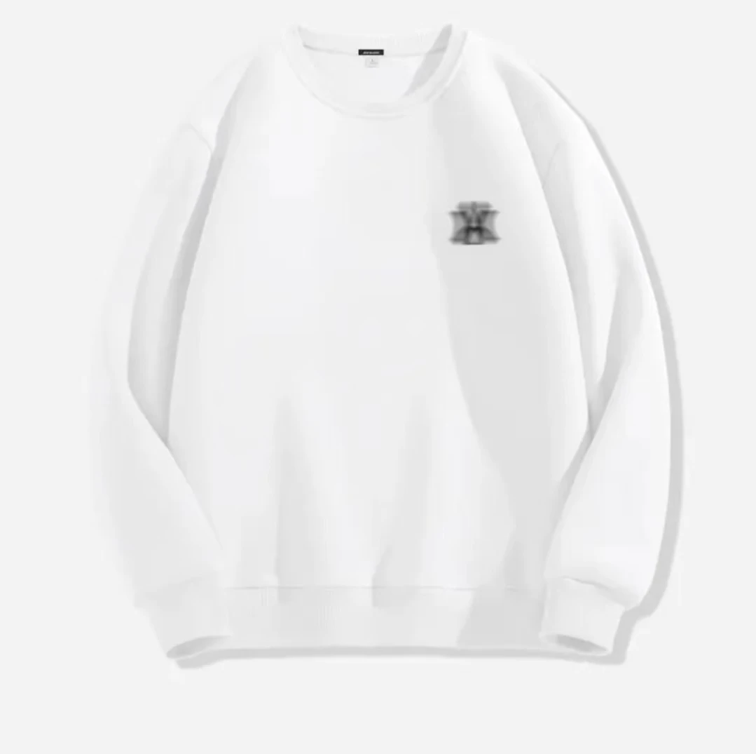 秋冬A13男士加厚套头圆领韩版针织衫柔软舒适百搭长袖宽松卫衣