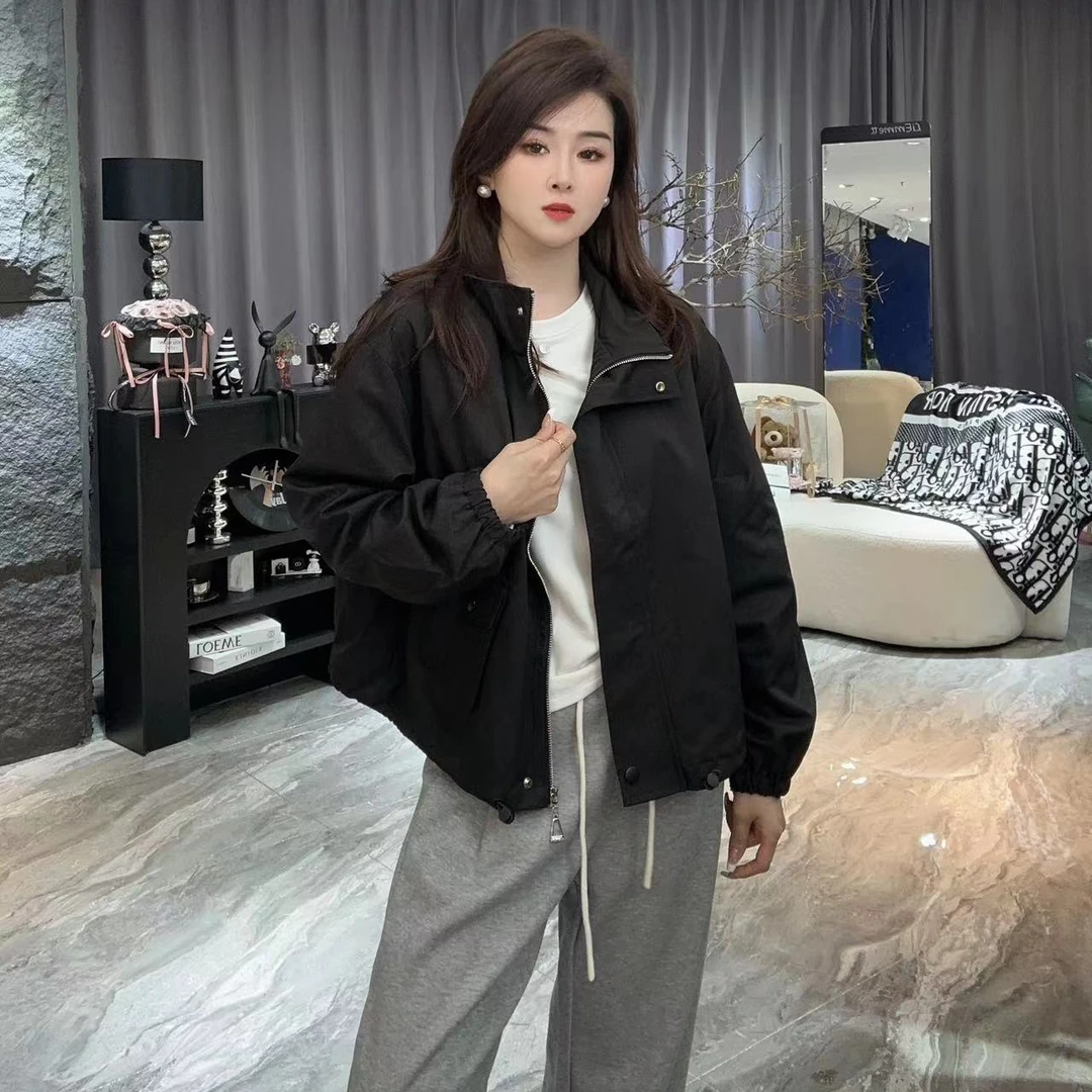 小凉家6806*时尚短款休闲百搭韩版短外套女