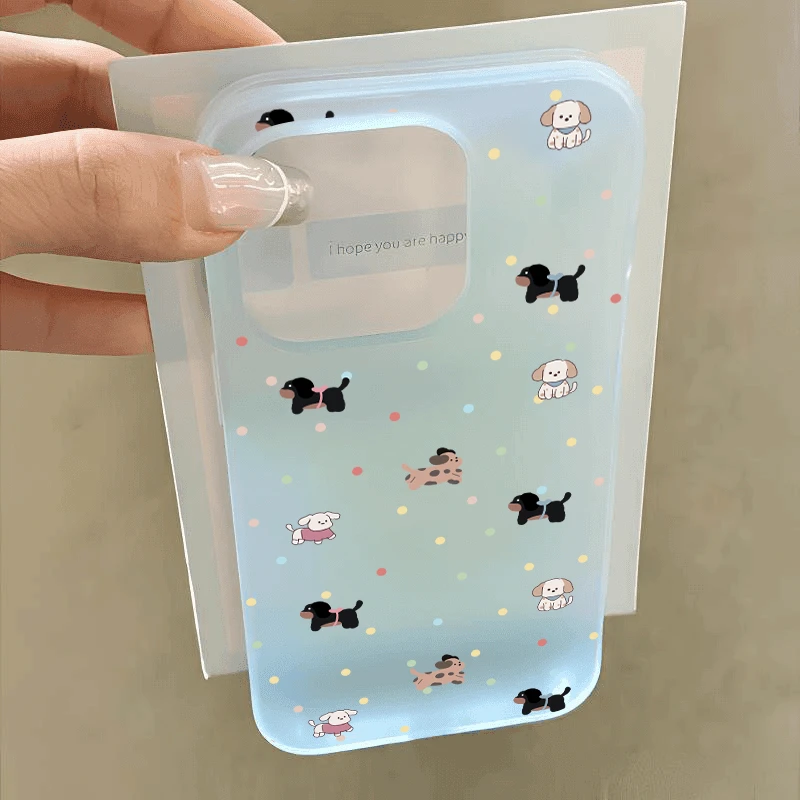 欧克里里宠物小狗世界亲肤壳适用苹果16手机壳iPhone15/14软12/13