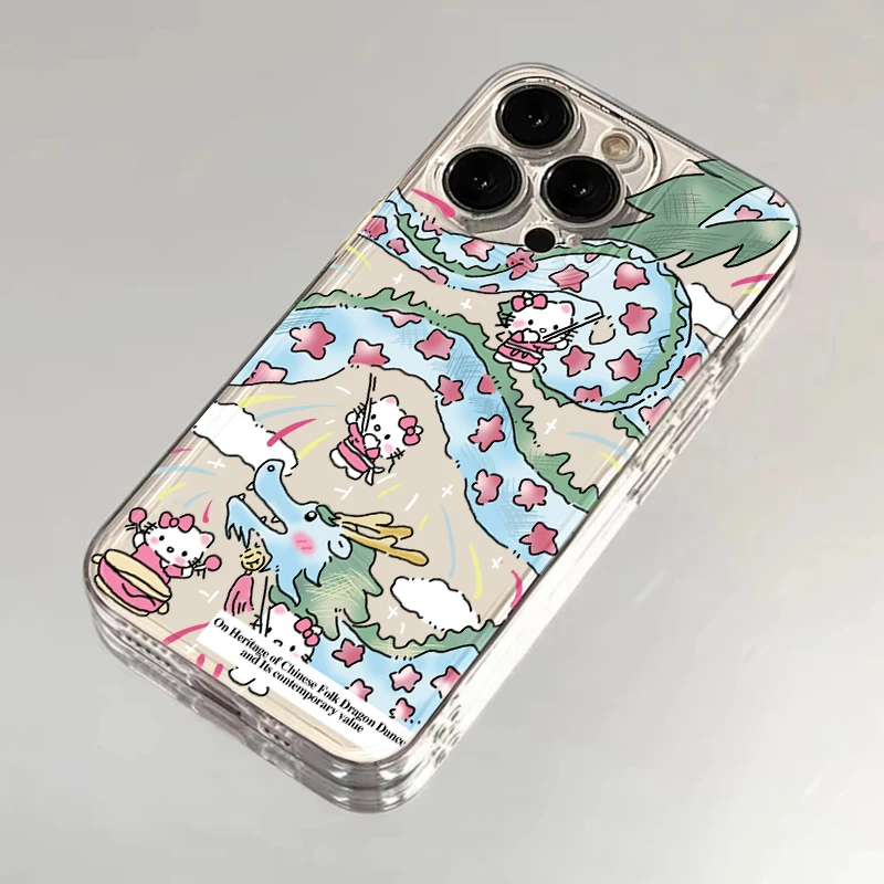 KT舞龙适用苹果15promax手机壳iPhone14太空12/13华为vivo小米opp