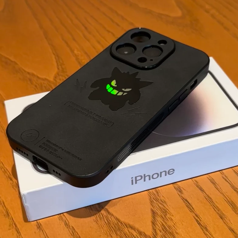 欧克里里ins高级炫酷镭射耿鬼适用iPhone16手机壳14苹果15耐脏12