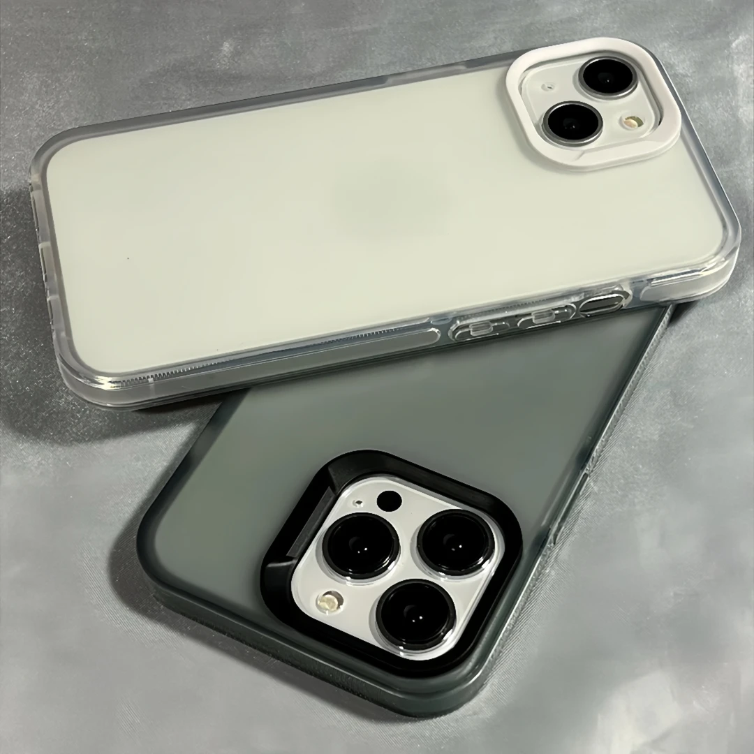纯色磨砂肤感高级感iPhone15手机壳iPhone14promax女13情侣12套11