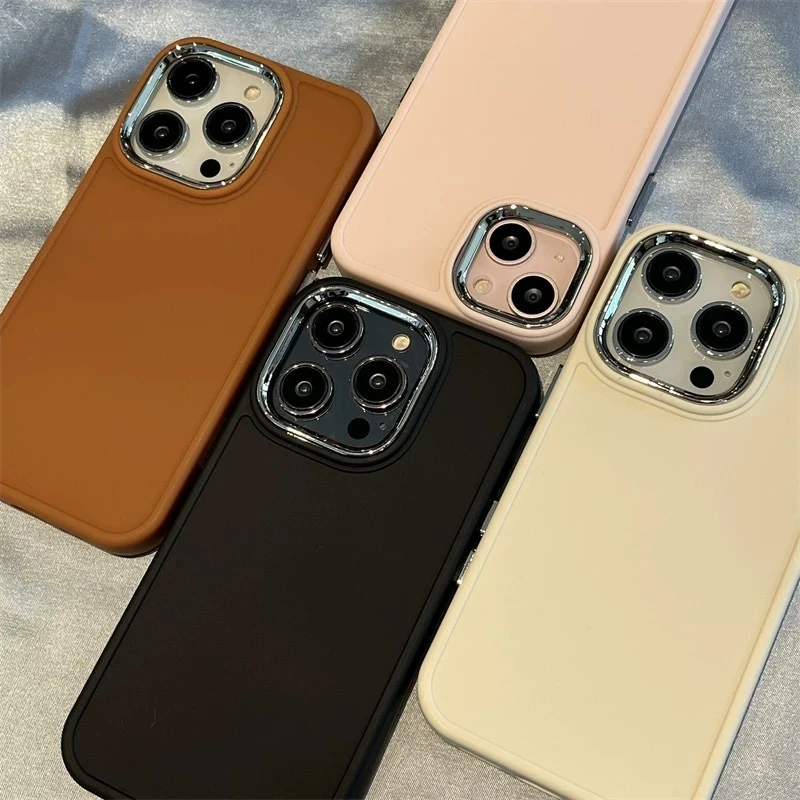 欧克里里高级金属框苹果13手机壳iphone14promax防摔12/11简约xrx