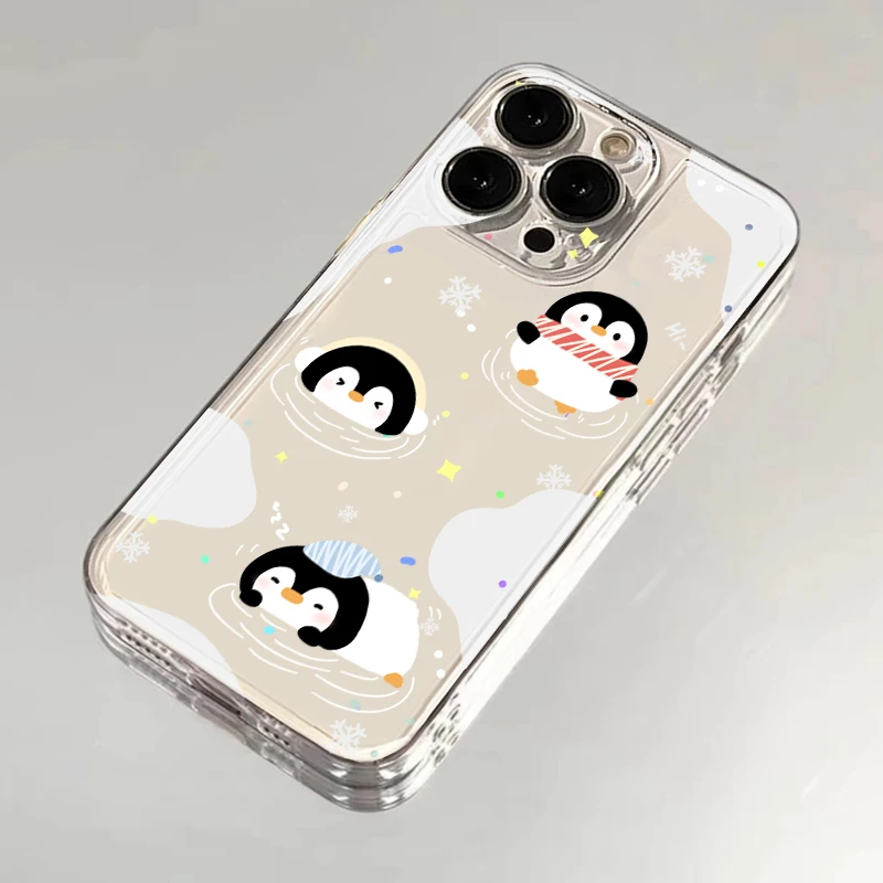 欧克里里小企鹅适用安卓小米oppovivo华为手机壳iPhone15promax