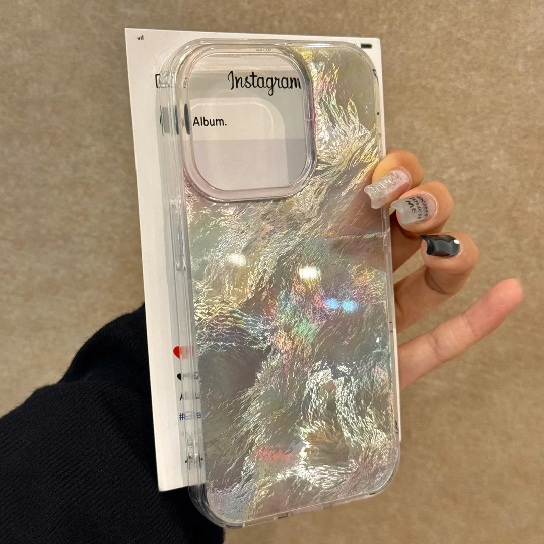 欧克里里金色晕染渐变适用苹果16漩涡手机壳华为oppo小米14vivo套