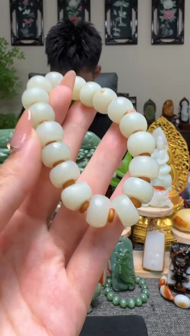 【闪购商品】和田玉手串未镶嵌111xjl