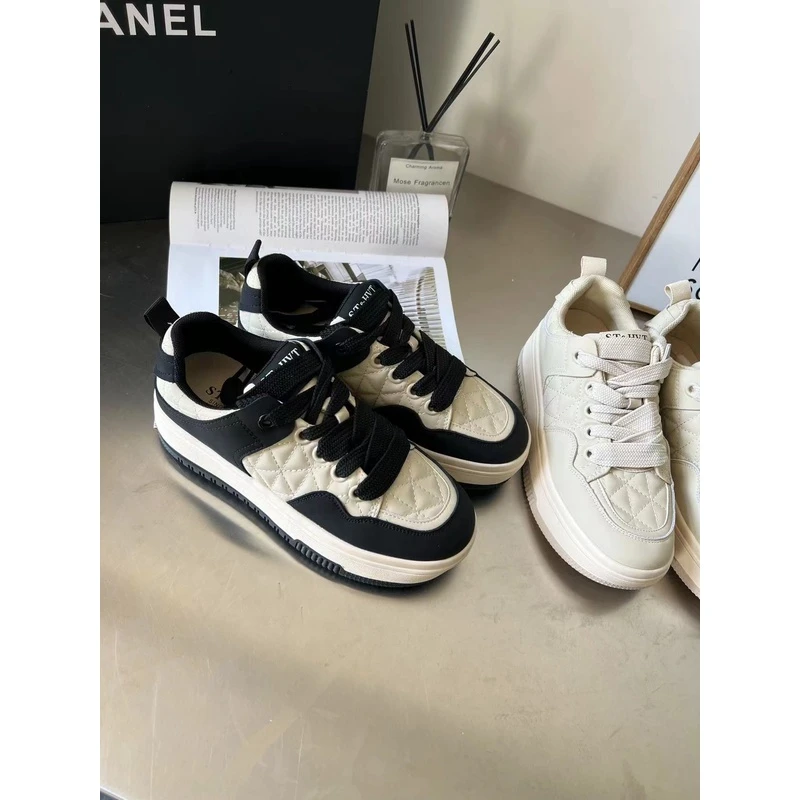 【B16】2024年新款厚底老爹鞋女休闲鞋9332