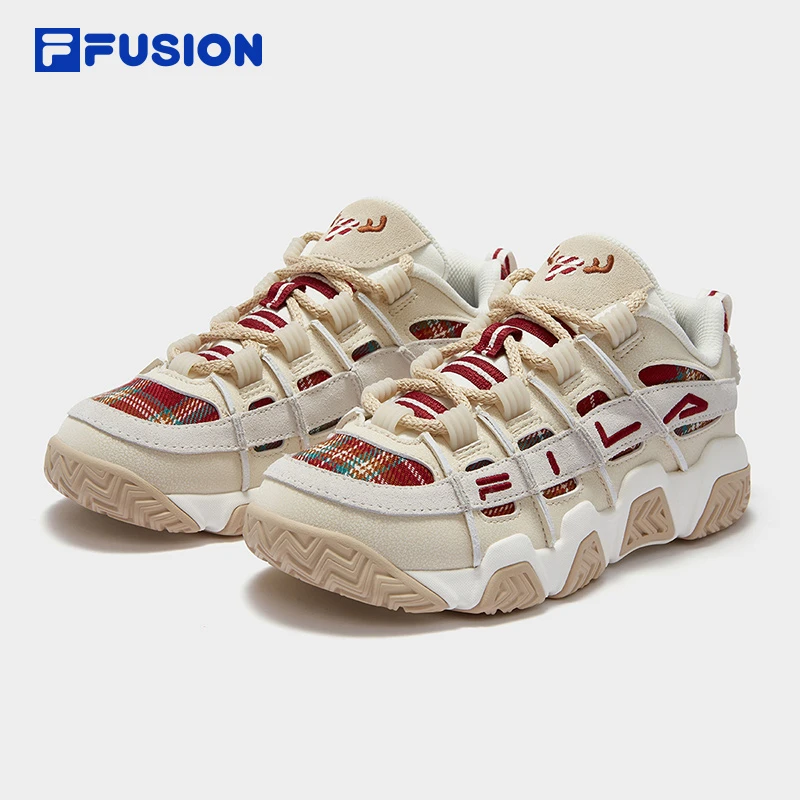 【限定配色】FILA FUSION斐乐面包鞋复古篮球鞋25年新款T12W513219F
