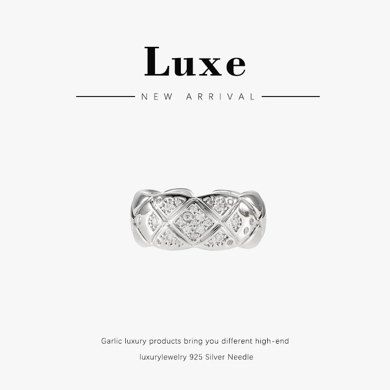 合金合成锆石戒指 戒指 【Dew one】高端优雅贵气戒指YJ150535