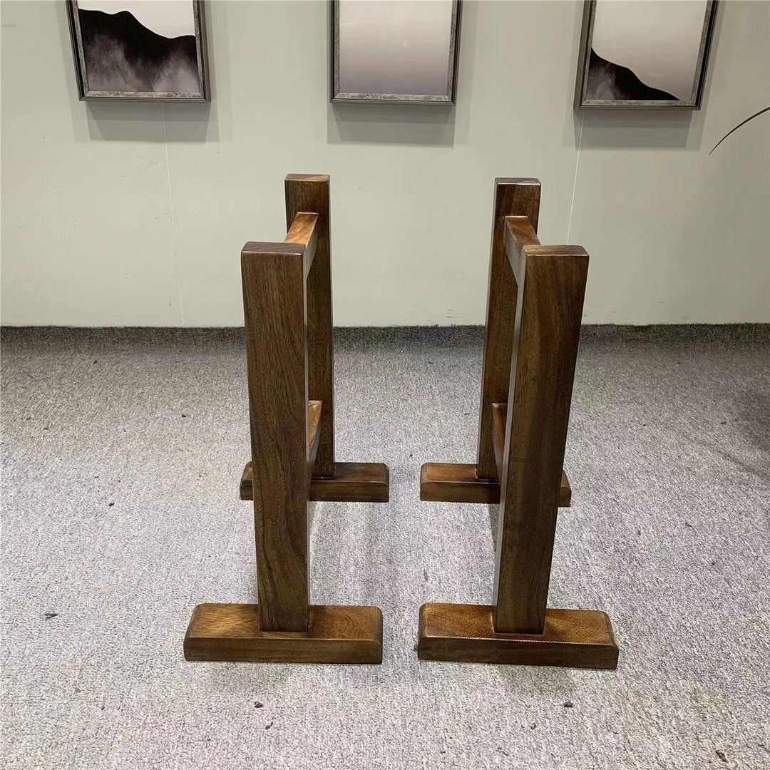 原木实木工字支架  胡桃木实木大板桌 整板无拼接  纯料【不包邮】