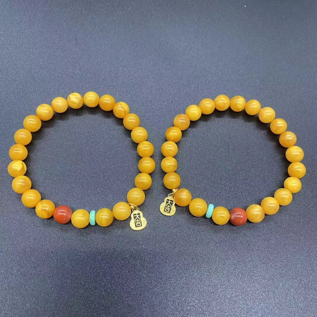 【景旺】【晴子专属】7mm+葫芦老蜡手串@多样性只发其中一件