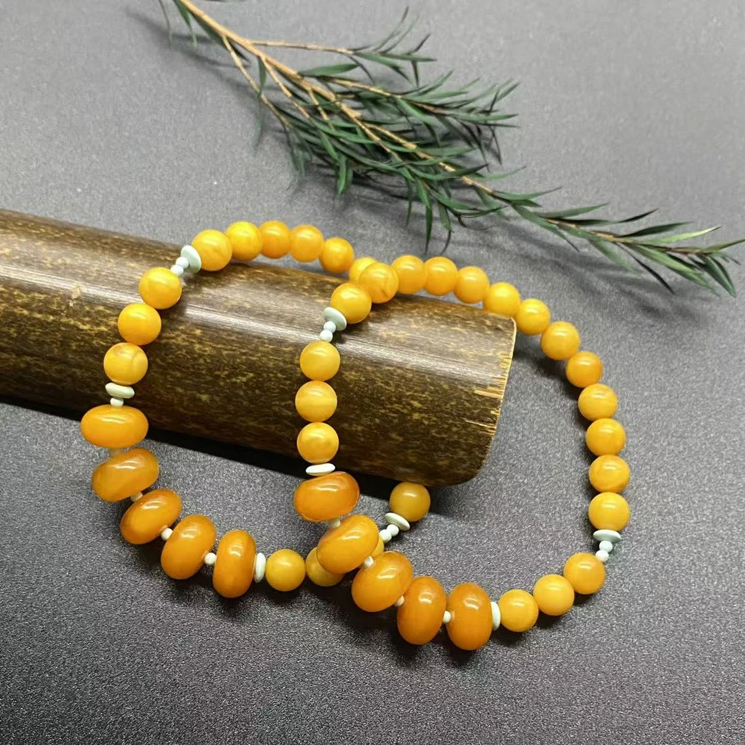 【景旺】10mm+老蜡算盘珠手串@多样性只发其中一件