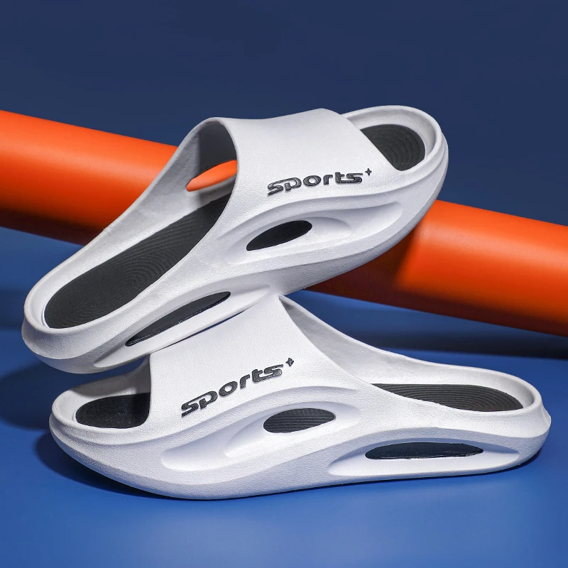 网红潮流夏季外穿拖鞋室内家居洗澡防滑情侣时尚个性拖鞋男款跨境