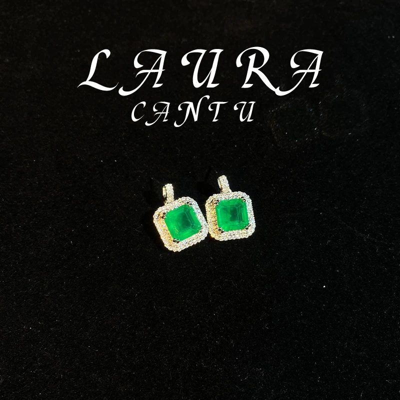 铜合金耳饰 帕拉祖祖气质整套高级感微镶耳钉-H001