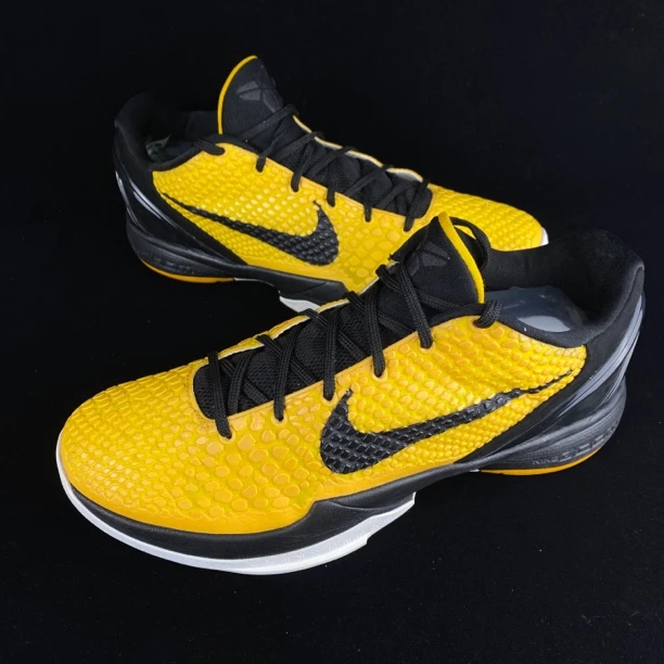 45码 科比6 李小龙 无盒 成色极新 气垫饱满 实战篮球鞋 zk6 kobe