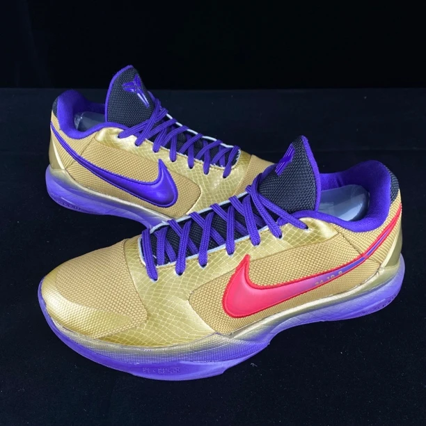 95新 Nike 耐克 42码 科比5 名人堂 无盒 zk5 科比5 篮球鞋