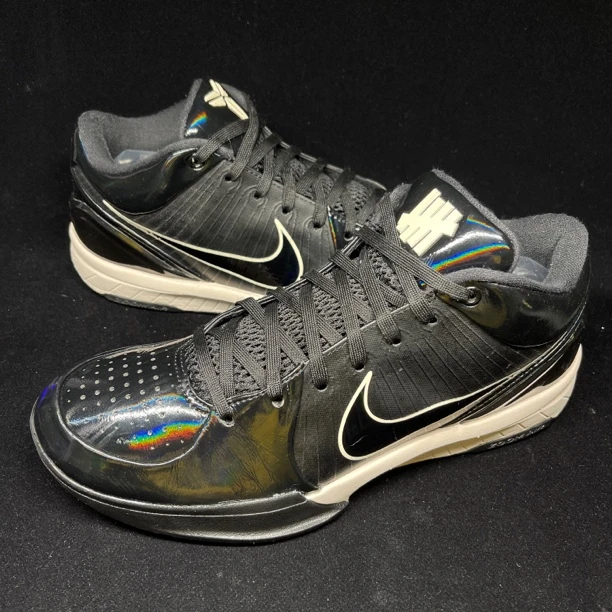 42.5码 科比4 黑曼巴 UND 成色极新 原盒 气垫饱满 zk4 kobe4