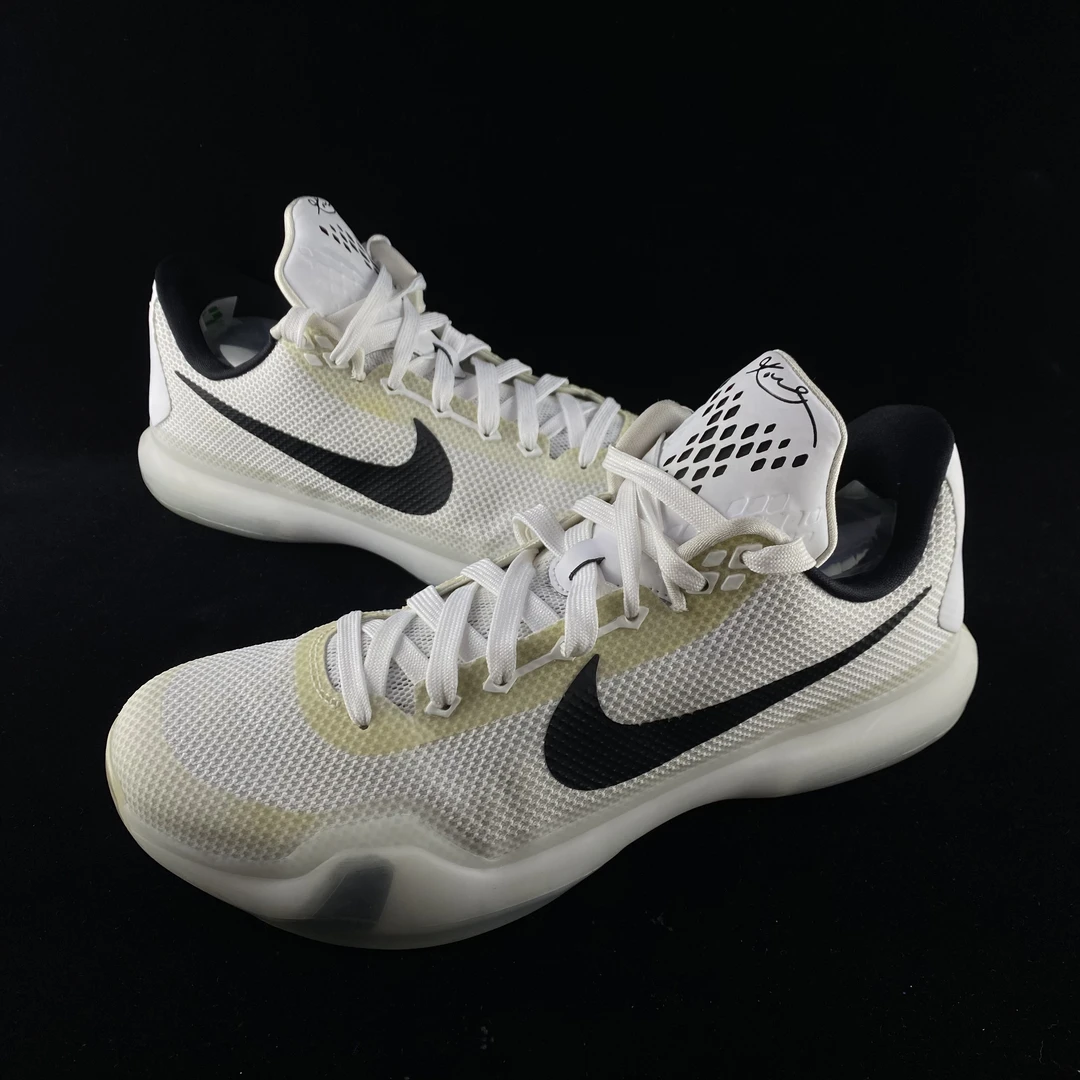 45码 科比10 贝多芬 成色优秀 无盒 气垫饱满 实战篮球鞋 磨损少