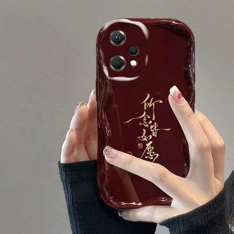 所念皆所愿OPPOK11手机壳OPPOK11X奶油纹全包软硅胶新潮牌ins