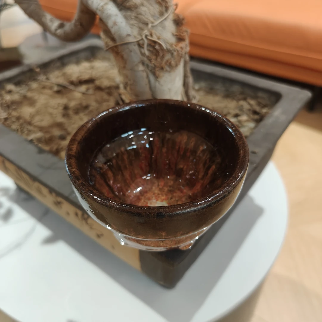 泰山流霞杯非遗手作茶具
