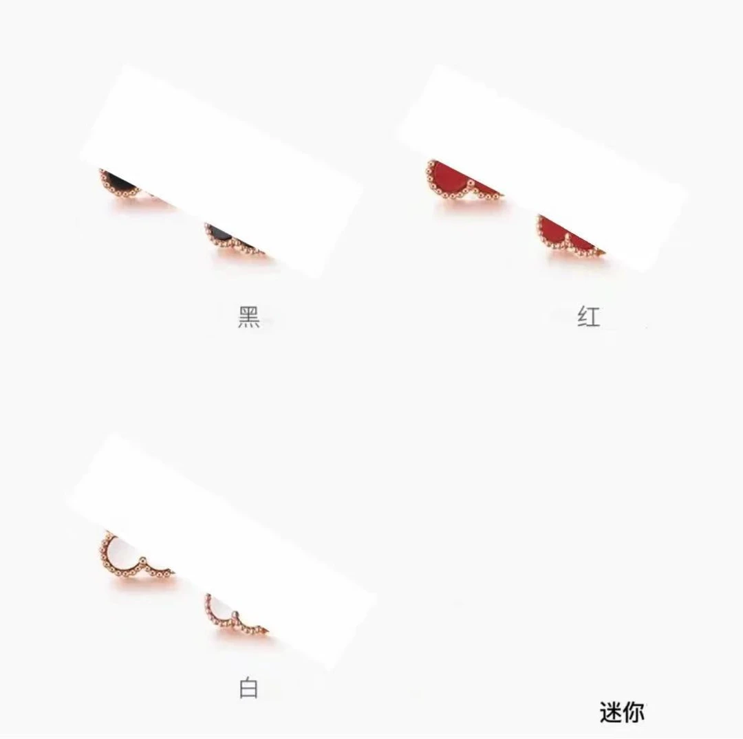 合金耳饰 VCA020设计师高定气质轻奢百搭mini精致耳钉