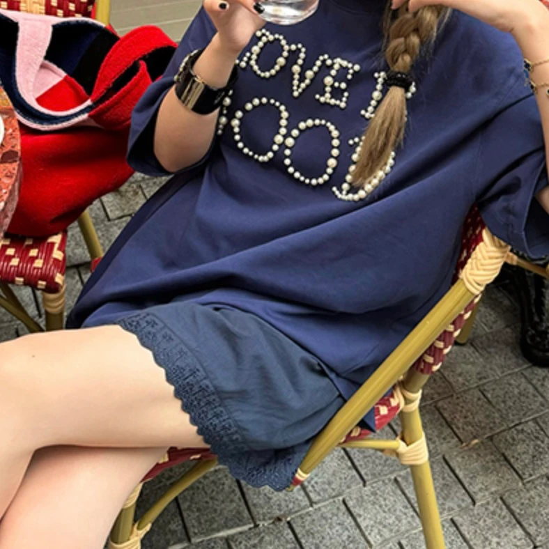 TTS  【裙裤】藏青裙裤