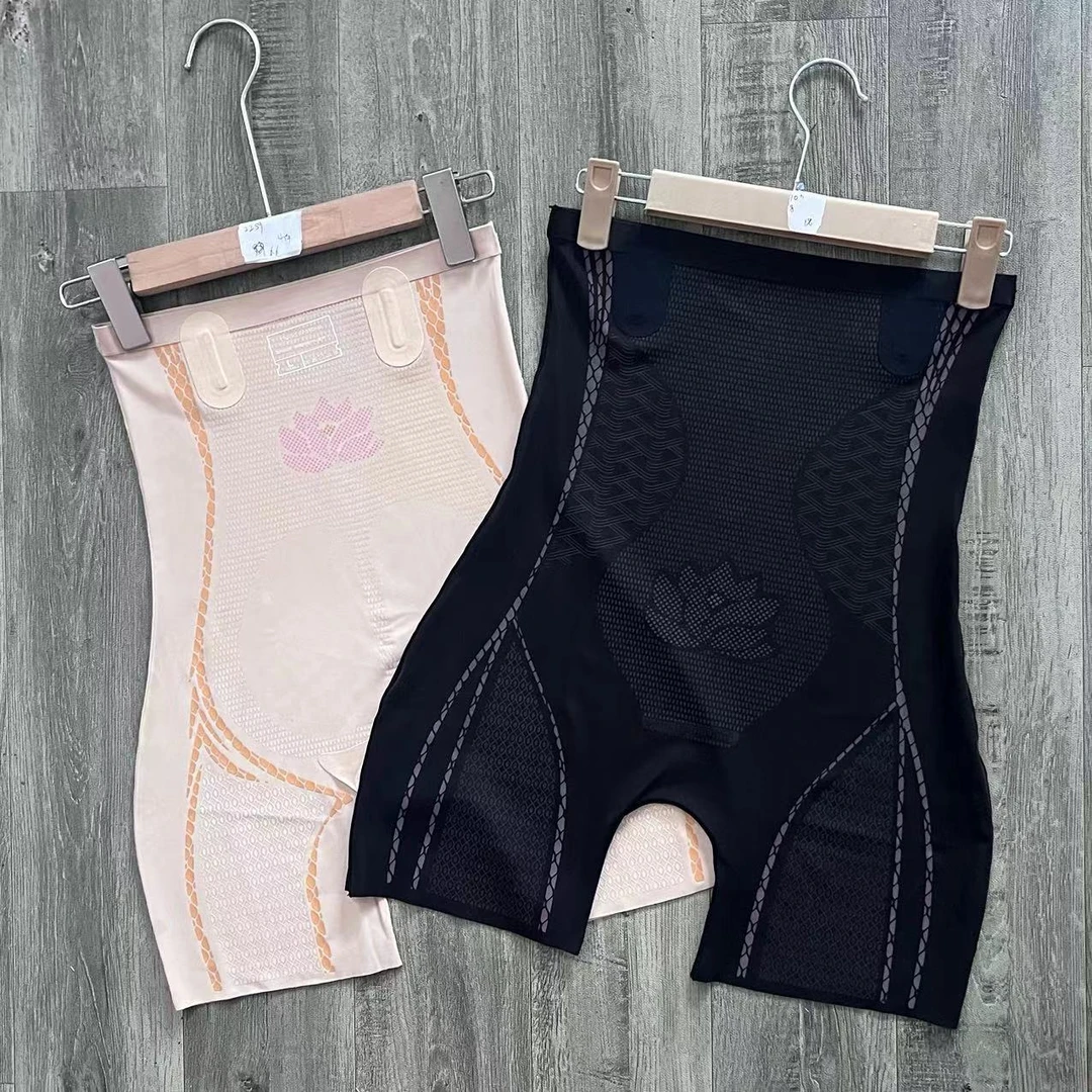 L667莲花带底档卡卡芭比裤束腰提臀打底裤女女士