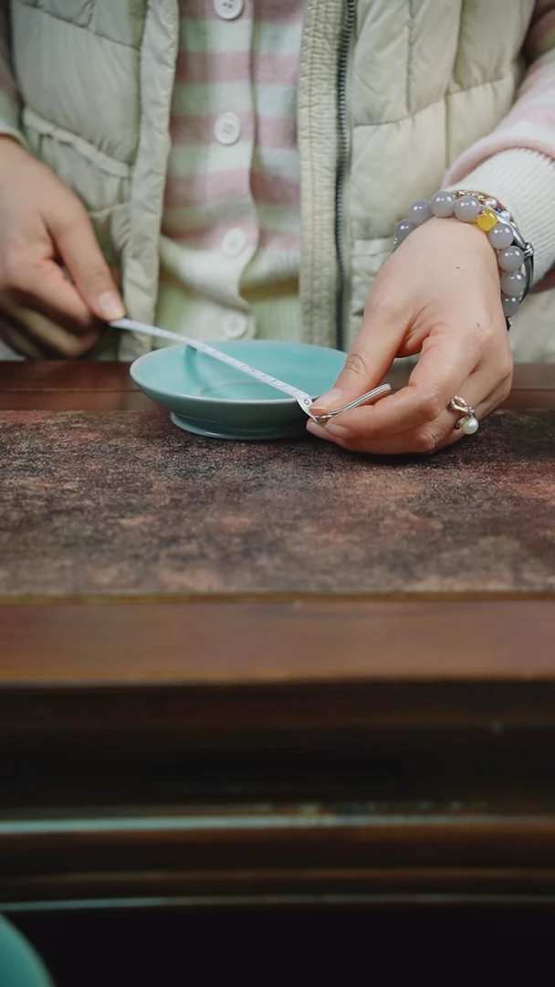 【闪购商品】杯163汝瓷纯手工底托